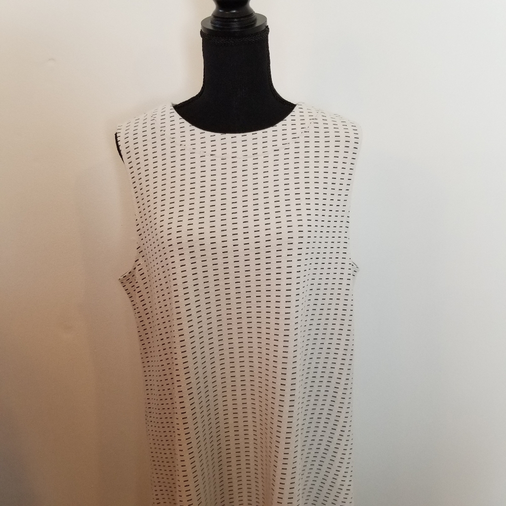 Ann Taylor Sleeveless Shift Dress - Picture 2 of 8